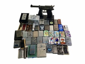 ★ブランドライター ZIPPO S.T. Dupont prince アニメ（ガンダム、ルパン三世）他まとめて47個 ガスライター ジャンク品3kg★