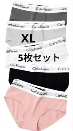 ⭐Carbinkoneer⭐レディース ショーツ 下着 (5枚組, XL)