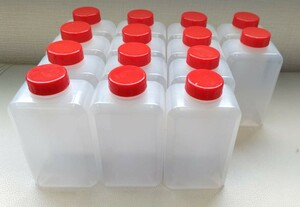 未使用☆保管品　タレビン　二号角壜D×14個　360ml　調味料　つゆ　たれ　ドレッシング　保存容器