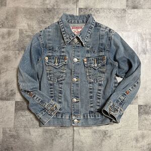 TRUE RELIGION JIMMY BOYS Denim Jacket M トゥルーレリジョン　 デニムジャケット　Gジャン　