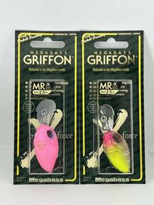 メガバス MR-X グリフォン 2個セット 未開封品 KILLER PINK ＆ EIGHT REACTION GRIFFON Megabass