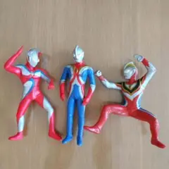 【ウルトラマン】バンプレストフィギュア3体セット