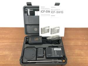 SONY ICF-SW1S BCL SWL ラジオ　整備済み美品　正常受信しております　基本ノーマルで電解交換しました　SW55 SW100 7800