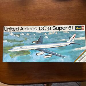 Revell レベル 1/144 United Airlines DC-8 Super61(袋開封)完品ですが画像容認の方へ