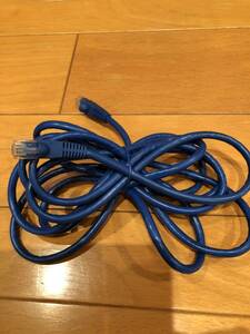 中古・LANケーブル・カテゴリー6・STRANDED　24　AWG　4PAIRS・屋内用・約3ｍ・150円