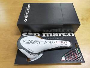 未使用　CONCOR CARBON FX PROTEK 134×278mm 160g　ブラック／ホワイト　コンコール　カーボンレール　サンマルコ　SELLE SANMARCO 