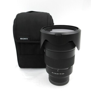 1円〜 SONY ソニー FE 24-70mm F2.8 GM α Eマウント用 レンズ ケース付 動作未確認 y187-3363837【Y商品】