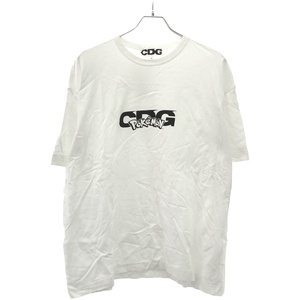 CDG by COMME des GARCONS×Pokemon シーディージーバイコムデギャルソン ポケモン プリントTシャツ SJ-T005 ホワイト S ITETC327V0VA