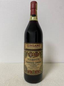 【1969年~1971年】CINZANO ANTICA FORMULA【チンザノ・アンティカ・フォーミュラ】1000ml , 16.5% , 果実酒2色タックスシール