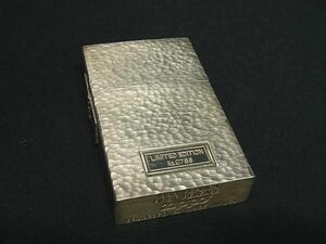 1円 ■美品■ ZIPPO ジッポー レプリカモデル LIMITED EDITION No.0766 高級ライター オイルライター 喫煙グッズ シルバー系 BM1776