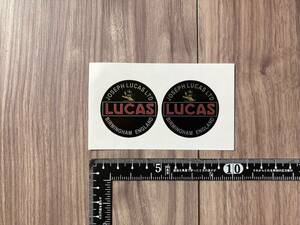 ★送料無料★LUCAS ルーカス ステッカー デカール セット ブラック