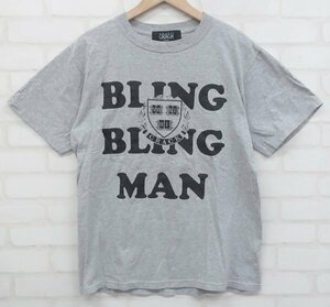 6T6065【クリックポスト対応】 CRACK MADSAKI BLING MAN 半袖Tシャツ クラック マドサキ