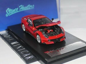 ▲入手困難！赤！金属製！SH 1/64 フェラーリ Ferrari F12 TDF 新品 Stance Hunters