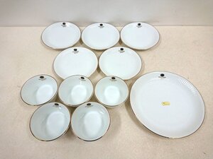 ★新品★ ROMANCE by MARUI お皿セット 大1枚 中5枚 小鉢5個 ELEGANCE original シンプルデザイン