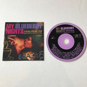 MY BLUEBERRY NIGHTS ノラ ジョーンズ サウンドトラック 映画音楽 ソフトケース CD