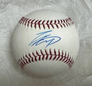 【大谷翔平】直筆サインボール TOPPS 証明ホログラムシール付 2018年ルーキー年度 初期型サイン MLB AUTHENTICATION OHTANI AUTO