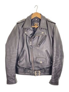 Schott◆613UST ONESTAR TALL W RIDERS/38/ブラック/7823950084