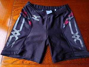 MIZUNO 陸上競技【2014年 MTCモデル ショートタイツ】size：Ｌ (男女兼用) 旧ロゴ ランニング マラソン