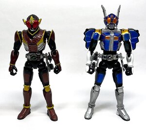 ジャンク バンダイ 超合金 装着変身 仮面ライダー電王 ロッドフォーム＆ゼロノス ゼロフォーム BANDAI