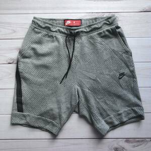 NIKE TECH FLEECE SHORT Carbon Heather / Lサイズ ナイキ テックフリース ショーツ ハーフパンツ グレー 日本製 美品 廃盤 ナイキ 赤タグ