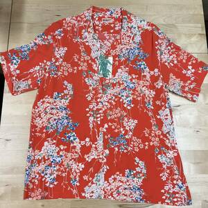 新品 東洋 SUNSURF サンサーフ 「CHERRY BLOSSOMS」 品番:SS38319-165(RED)-L