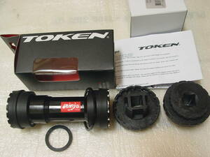 TOKEN 忍者 BB841T-42R SRAM スラムGXP 用 BB30→24転換ボトムブラケット 工具付 