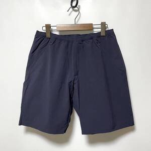 美品 Needles ニードルス Charcoal TOKYO 別注 ウォームアップショーツ S 送料210円〜 ND Warm-Up Shorts メンズ ネイビー ハーフパンツ