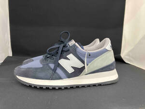 New Balance ニューバランス M730NNG UK7.5 紺 ネイビー made in England イングランド製 スエード メンズ スニーカー シューズ