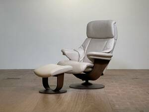 karimoku THE FIRST 総本革 リクライニングチェア オットマンセット｜カリモクザファースト RU73 Ekornes エコーネス ストレスレス/sd3r8