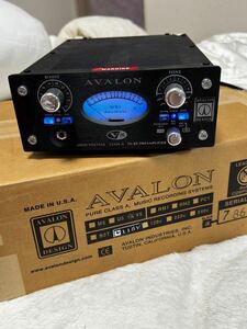 AVALON DESIGN V5 BLACK Editionマイクプリアンプ DI 1円出品 新品同様 美品