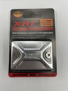 [在庫処分] XRT マスターシリンダーキャップ　汎用 NINJA250,PCX125,XR100Mなど XRT-MC-MID-SIL-F