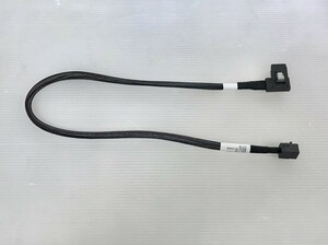 ●Supermicro Internal Straight MiniSAS HD to Right Angle MiniSAS 55cm Cable (CBL-SAST-0657)