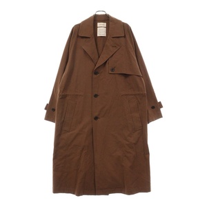 MARKAWARE マーカウェア WAYFARER COAT ウェイファーラーコート トレンチコート ブラウン A20A-02CO01C