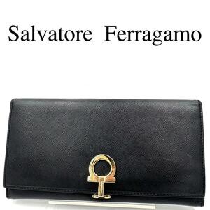 Salvatore Ferragamo フェラガモ 長財布 ガンチーニ レザー