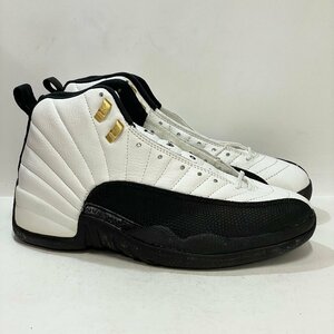 27.5cm AIR JORDAN 12 OG 130690-101 エア ジョーダン 12 オリジナル タクシー メンズ スニーカー LJ H108414