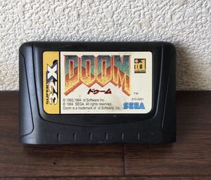 SEGA セガ MD スーパー32X DOOM ドゥーム　メガドライブ 動作未確認