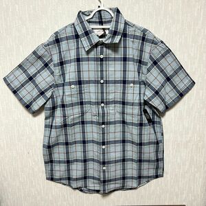 Filson CHAMBRAY SHIRT M フィルソン シャンブレイ シャツ 半袖シャツ チェックシャツ シャンブレー