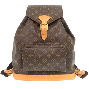 美品 ルイ ヴィトン モンスリGM モノグラム M51135 リュックサック LV 1062 LOUIS VUITTON