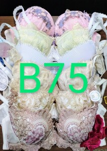 ブラジャー　B75 6枚セット