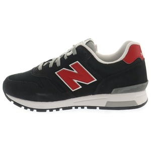 New Balance ニューバランス ML565BR1 メッシュローカットスニーカー US8/26cm ネイビー