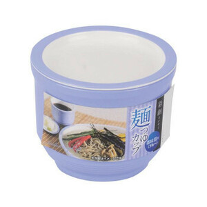 まとめ得 パール金属 彩創 麺つゆカップ 薬味皿付ブルー HB-650 x [8個] /a