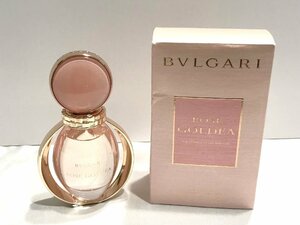 ■【YS-1】 香水 ■ ブルガリ BVLGARI ■ ローズ ゴルデア オードパルファム EDP 50ml SP ■ 元箱有 残量90% 【同梱可能商品】■D