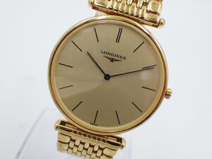 355909【1円スタート】LONGINES ロンジン 稼動品 L4.635.2 グランドクラシック メンズ 時計 クオーツ ケース33mm