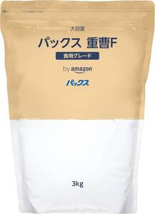 3キログラム (x 1) 大容量 パックス 重曹F 3kg(NATUXIA)