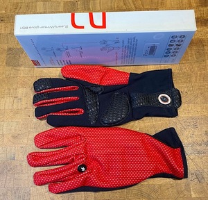 assos アソス Winter Glove System Pack 　Lサイズ　RED ３種set グローブセット