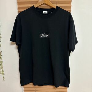 ナンガNANGA ＊エコハイブリッドMTロゴ　Ｔシャツ＊ブラック