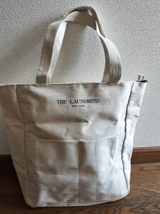 THE LAUNDRESS NEW YORK 付録 キャンバス バッグ 汚れあり 未使用(27)