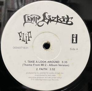 LIMP BIZKIT / TAKE A LOOK AROUND 12inch盤その他にもプロモーション盤 レア盤 人気レコード 多数出品。