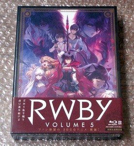 Blu-ray◆RWBY Volume 5 初回生産限定版 特典付き 未開封 ブルーレイ