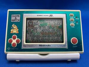 【動作メンテ希少品】LSIゲーム DONKEY KONG JR. ドンキーコングジュニア ゲームウォッチ LCD 任天堂 携帯ゲーム レトロ 電子 レア